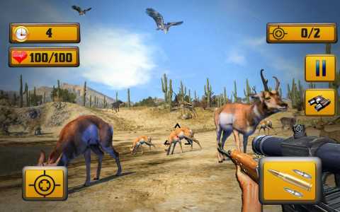 اسکرین شات بازی Wild Animal Shooting 1