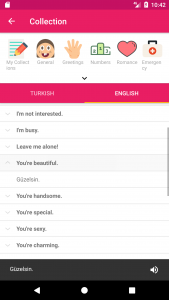 اسکرین شات 6 برنامه Turkish English Dictionary