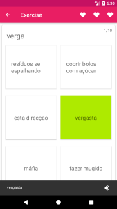 اسکرین شات 4 برنامه Portuguese Spanish Dictionary