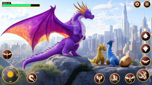 اسکرین شات 4 بازی Dragon Simulator Be a Dragon