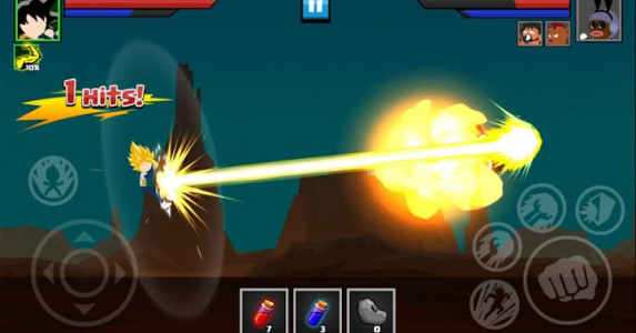 اسکرین شات بازی Stickman Battle : Super Dragon Shadow War 3