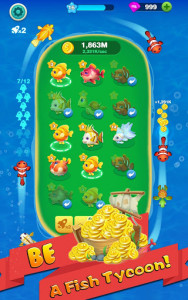 اسکرین شات بازی Merge Fish - Tap Click Idle Tycoon 3