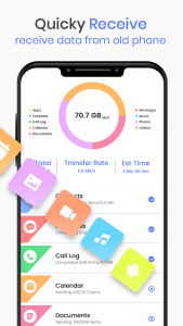 اسکرین شات 2 برنامه Smart Switch -Phone Clone Data
