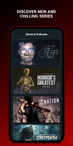 اسکرین شات 4 برنامه Shudder: Horror & Thrillers