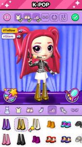 اسکرین شات 6 برنامه Go! Dolliz: Doll Dress-Up Game