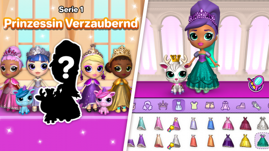 اسکرین شات 3 برنامه Go! Dolliz: 3D Puppen Anziehen