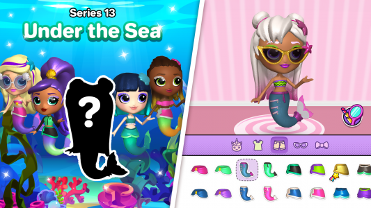 اسکرین شات برنامه Go! Dolliz: Doll Dress Up 7