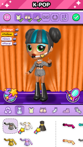 اسکرین شات 4 برنامه Go! Dolliz: Doll Dress-Up Game