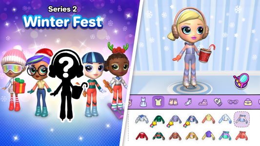 اسکرین شات برنامه Go! Dolliz: Doll Dress Up 8