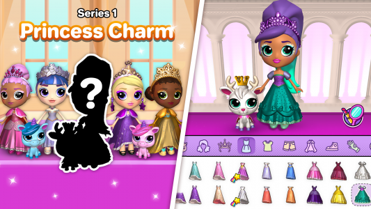 اسکرین شات برنامه Go! Dolliz: Doll Dress Up 3