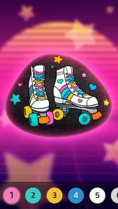 اسکرین شات 4 بازی Rock Art - 3D Color by Number