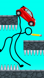 اسکرین شات 4 بازی Draw 2 Bridge: Draw Save Car