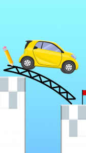 اسکرین شات بازی Draw 2 Bridge: Draw Save Car 2