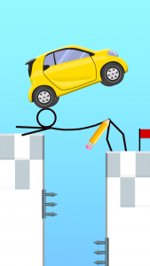 اسکرین شات بازی Draw 2 Bridge: Draw Save Car 4