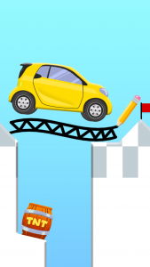 اسکرین شات بازی Draw 2 Bridge: Draw Save Car 3