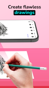 اسکرین شات 5 برنامه AR Drawing: Sketch & Draw