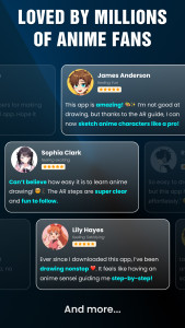 اسکرین شات 7 برنامه Draw Anime - AR Tracing App