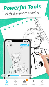 اسکرین شات 3 برنامه Draw Cartoon - AR Drawing App