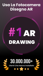 اسکرین شات 1 برنامه AR Drawing - Sketchar App