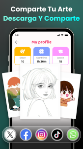 اسکرین شات 5 برنامه AR Drawing: AR Art Drawing