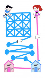 اسکرین شات 3 بازی Toilet Rush Race: Draw Puzzle