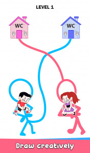 اسکرین شات بازی Toilet Rush Race: Draw Puzzle 4