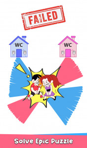اسکرین شات 5 بازی Toilet Rush Race: Draw Puzzle