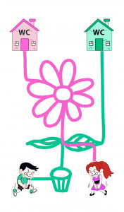 اسکرین شات بازی Toilet Rush Race: Draw Puzzle 1