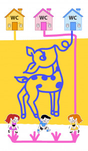 اسکرین شات 2 بازی Toilet Rush Race: Draw Puzzle