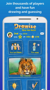 اسکرین شات بازی Drawize - Draw and Guess 1