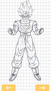 اسکرین شات 8 برنامه نحوه کشیدن Dragon Ball Z DBZ