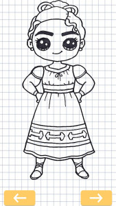 اسکرین شات 6 برنامه How to draw Encanto