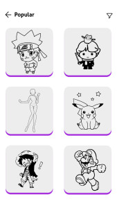 اسکرین شات 6 برنامه Drawing Apps: Coloring & Color