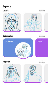 اسکرین شات 3 برنامه Drawing Apps: Coloring & Color