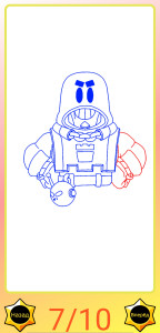 اسکرین شات 7 بازی Learning to draw Brawl Stars