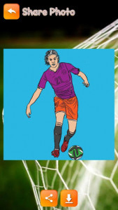 اسکرین شات برنامه Football Coloring Books - soccer coloring games 6