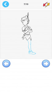 اسکرین شات 2 برنامه Learn To Draw Anime : By Steps
