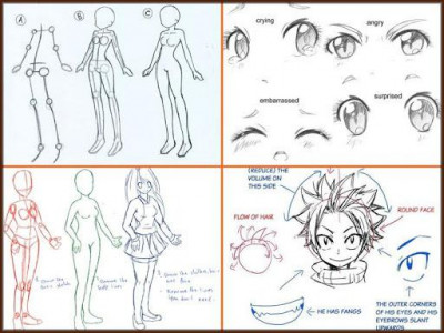 اسکرین شات برنامه How To Draw Anime Step By Step 4