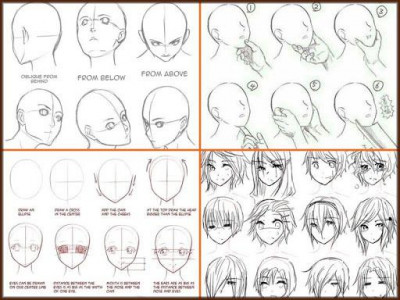 اسکرین شات برنامه How To Draw Anime Step By Step 6