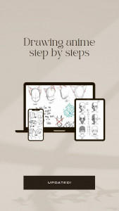 اسکرین شات برنامه Drawing Anime Step by Steps 2