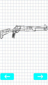 اسکرین شات 8 برنامه How to draw Fire weapons