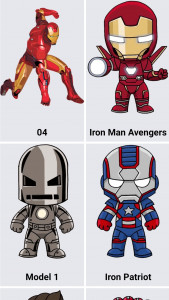 اسکرین شات 2 برنامه How to draw Iron