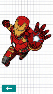 اسکرین شات 8 برنامه How to draw Iron