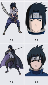 اسکرین شات 4 برنامه How to draw Sasuke Uchiha