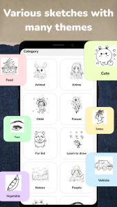 اسکرین شات 4 برنامه AR Draw Sketch: Sketch & Paint