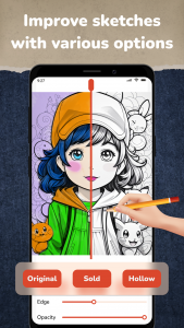 اسکرین شات برنامه AR Draw Sketch: Sketch & Paint 6