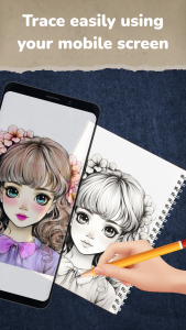 اسکرین شات 1 برنامه AR Draw Sketch: Sketch & Paint