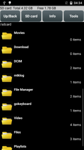 اسکرین شات برنامه File Manager Light 5