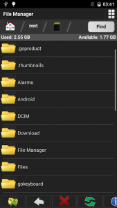 اسکرین شات برنامه File Manager Free 1