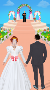 اسکرین شات بازی Wedding Race - Wedding Games 3